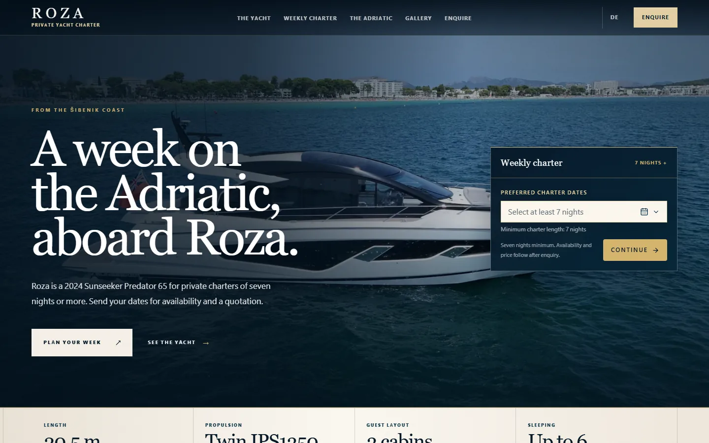 Prikaz projekta Roza Yacht